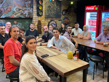 The Vamates Team on the Bosphorus